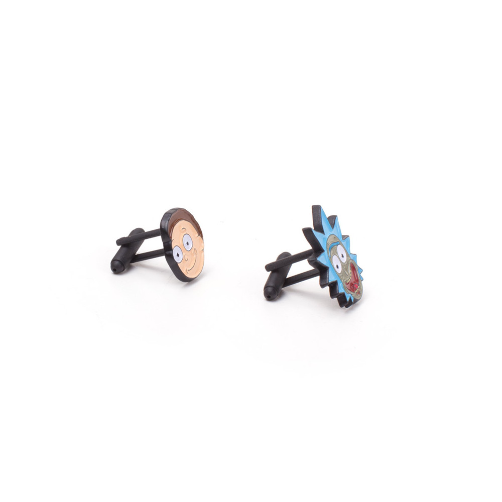 Rick And Morty - Rick & Morty Boutons de manchette - Multicolore